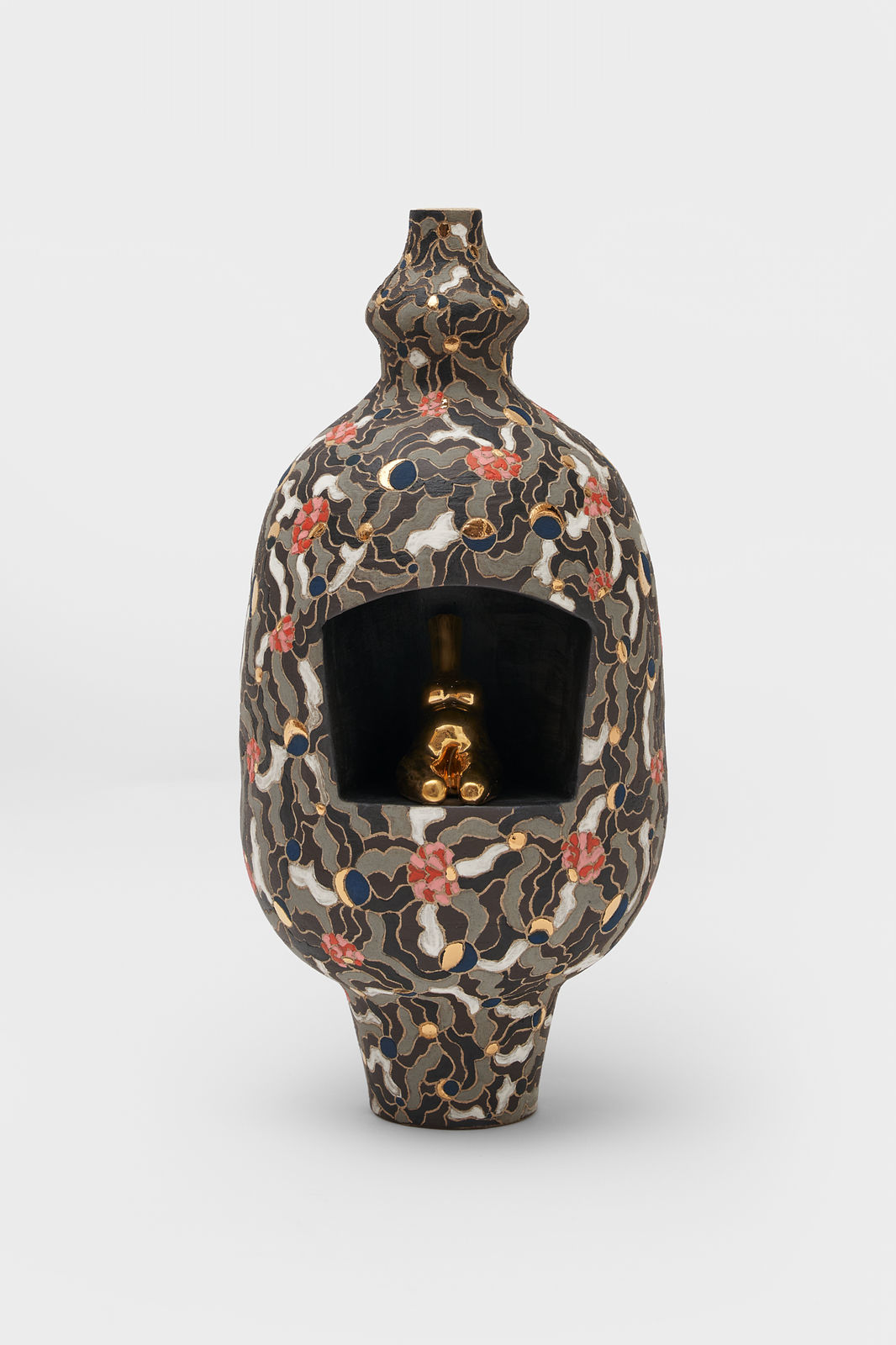 Elif Uras, Moon Face with Hundred Rose Lips, 2025