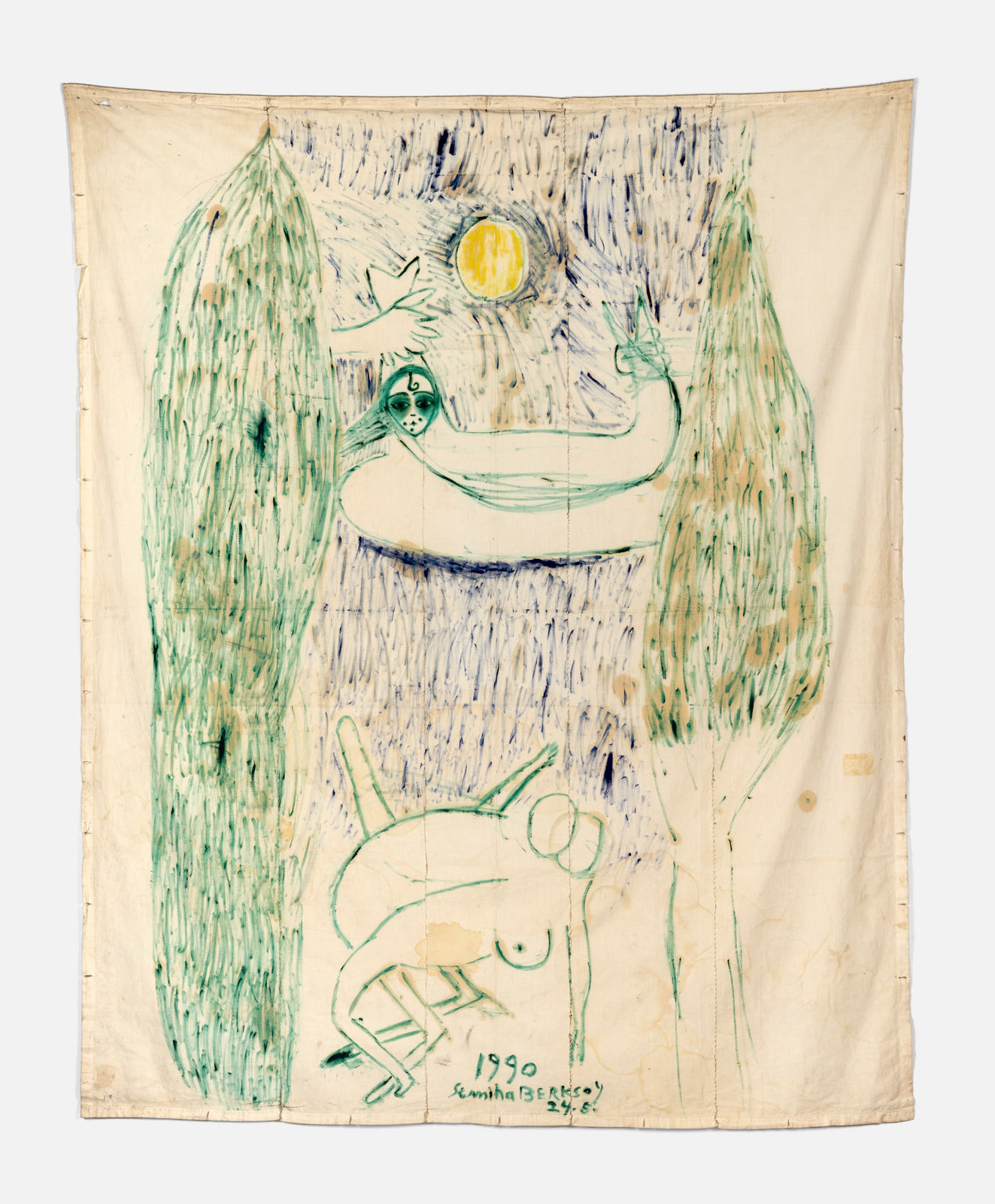 Semiha Berksoy, This Beautiful Life is Paid for with Death and Unites in Eternity, 1990