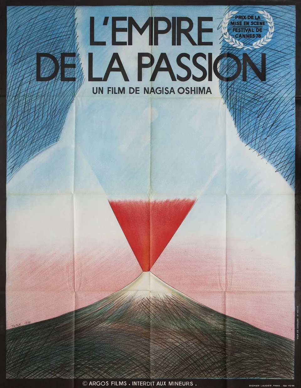 Roland Topor, Nagisa Oshima film “Empire de la Passion”, c. 1980