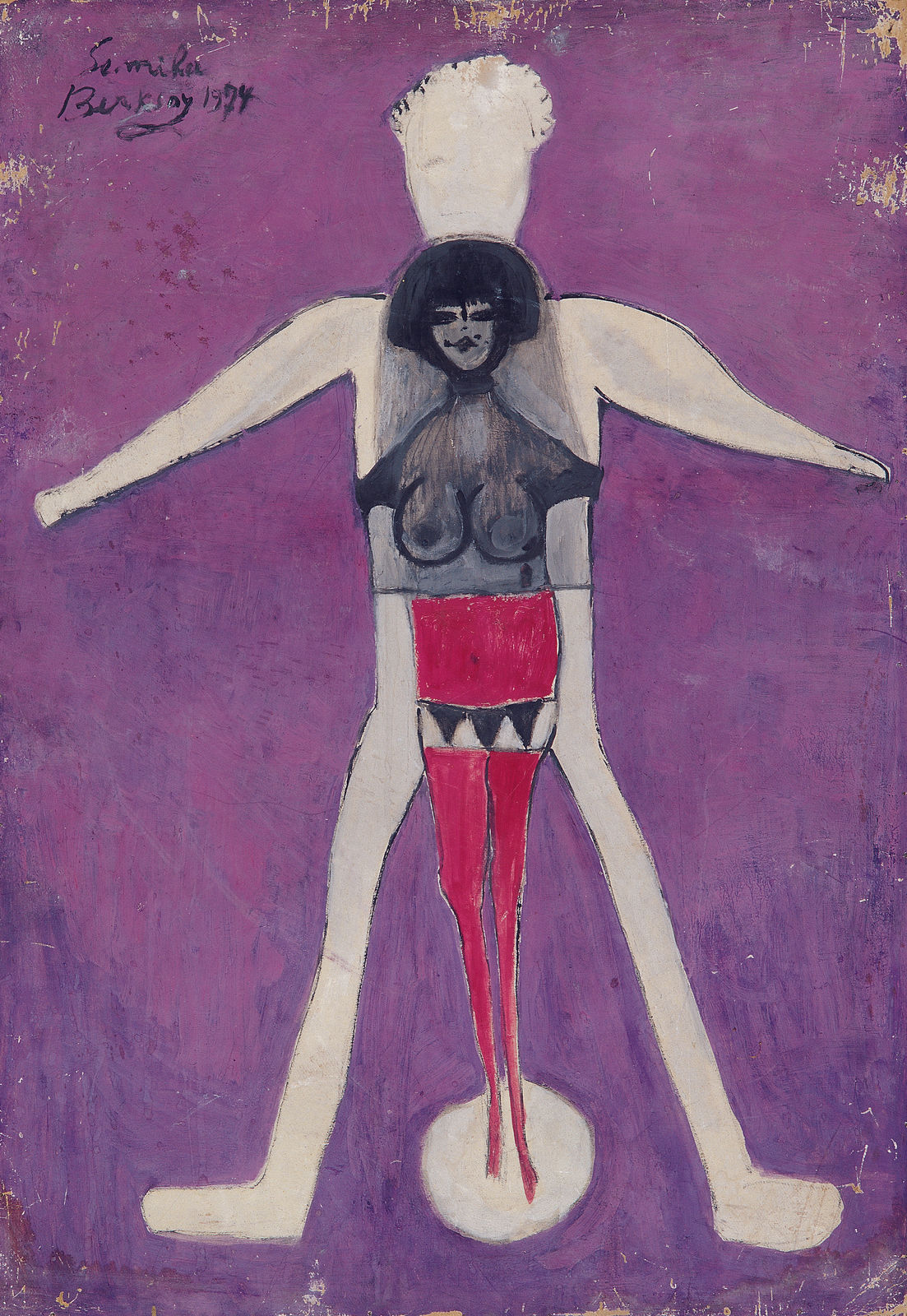 Semiha Berksoy, Love (Self Portrait), 1974