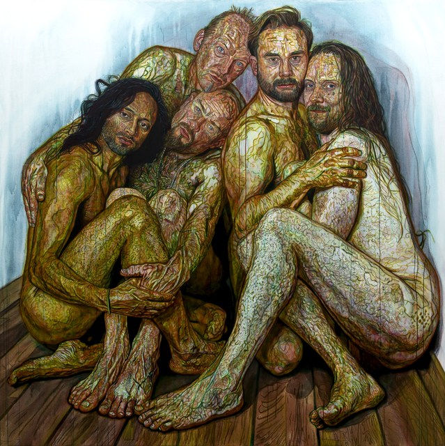 Cecilia Ulfsdotter Klementsson, Supermodels 2021, after Herb Ritts Supermodels 1989, 2021