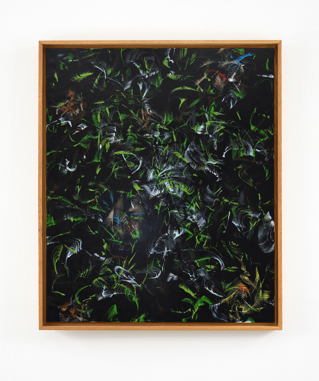 Johnathan Daily, Upp i björken där fåglarna kvittrar / Up in the birches where the birds are chirping (series Blixtfisket), 2021