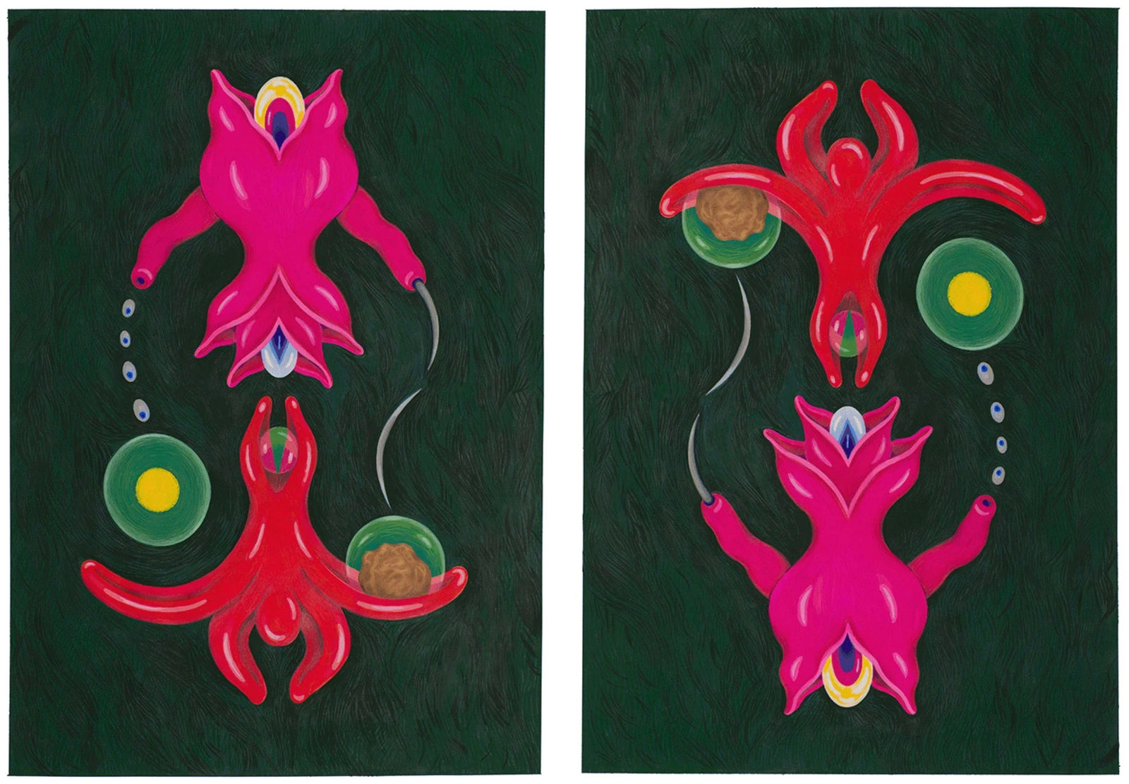 Fanny Senocq, Lyfta eller sänka / Lock och pock, 2022