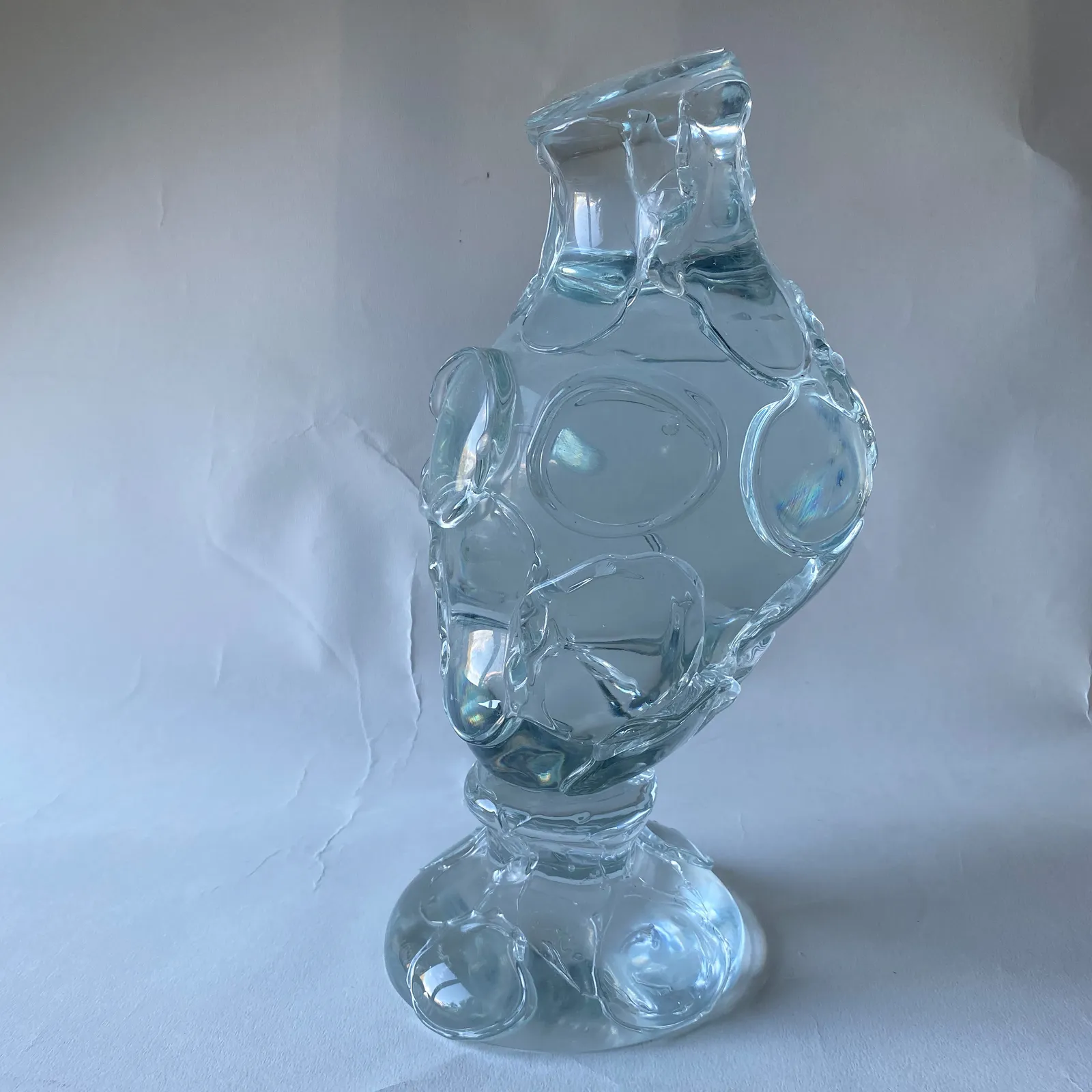 GUNILLA KIHLGREN, MASSIVT GLAS, GULD, CIRKLAR, 2016