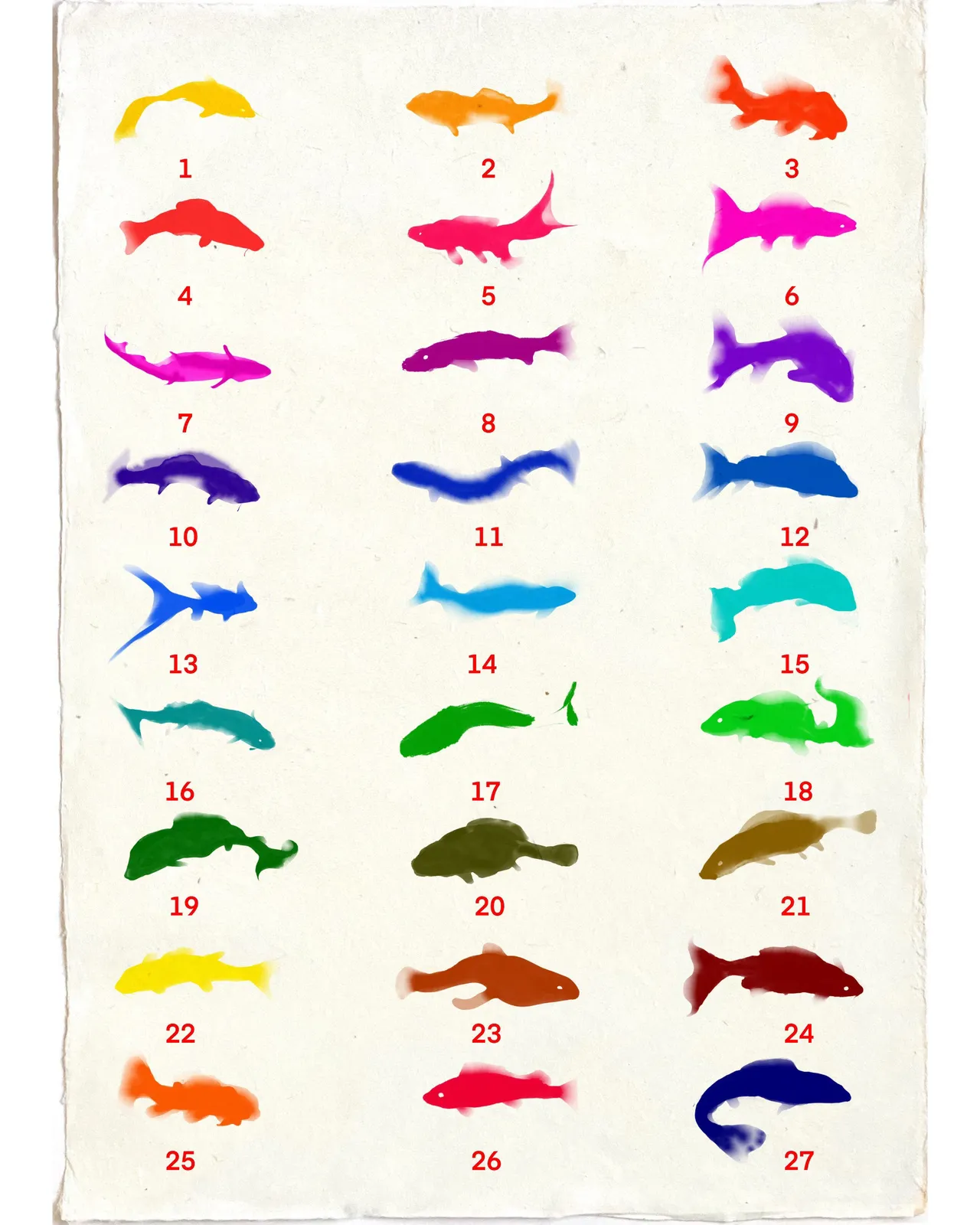 FREDRIK WRETMAN, Färgkarta, 2022