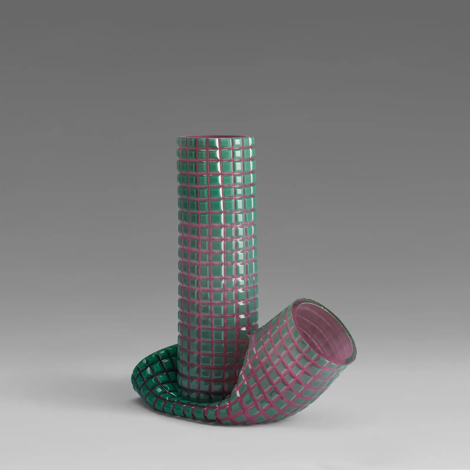 SIMON KLENELL, Stacked Tubular Composition, 2024