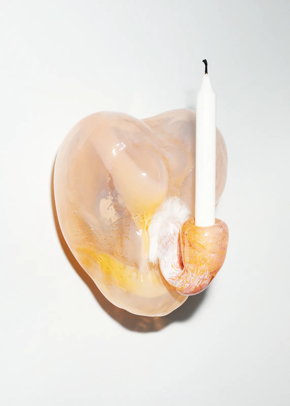 ÅSA JUNGNELIUS, APRICOT SCONCE, 2022