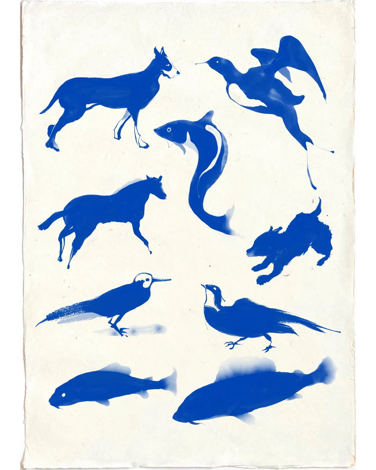 FREDRIK WRETMAN, Fågel, fisk eller mittemellan 2, 2022