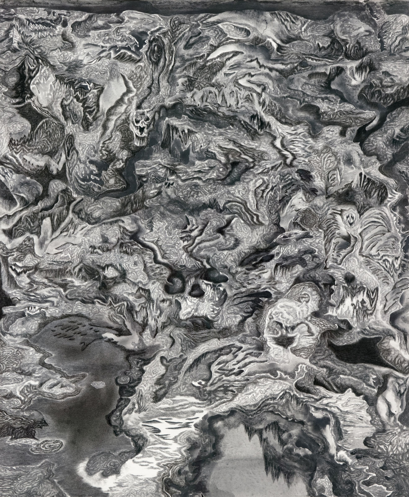 Jeff Olsson, Karta över en ful värld / Map of an Ugly World, 2021