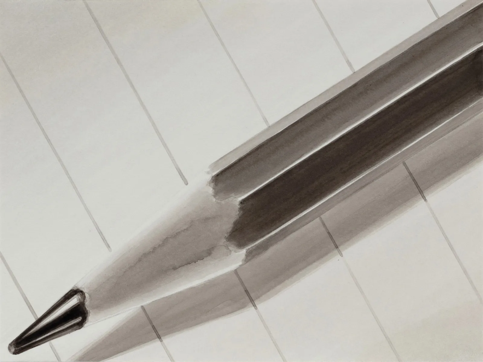 Carl Hammoud, Pencil on Paper, 2025