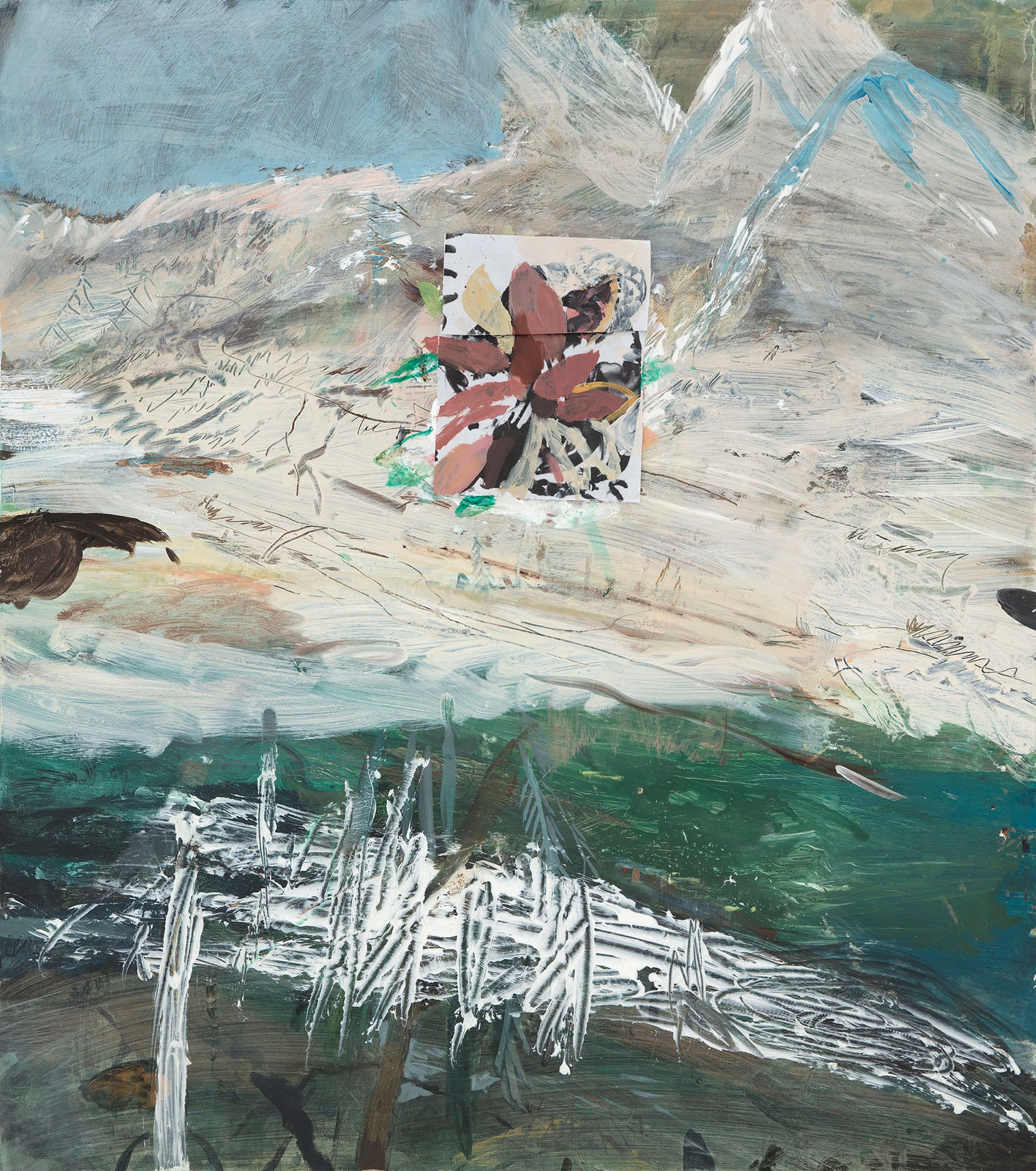 Helene Billgren, Blomman i backen / The Flower in the Slope, 2022