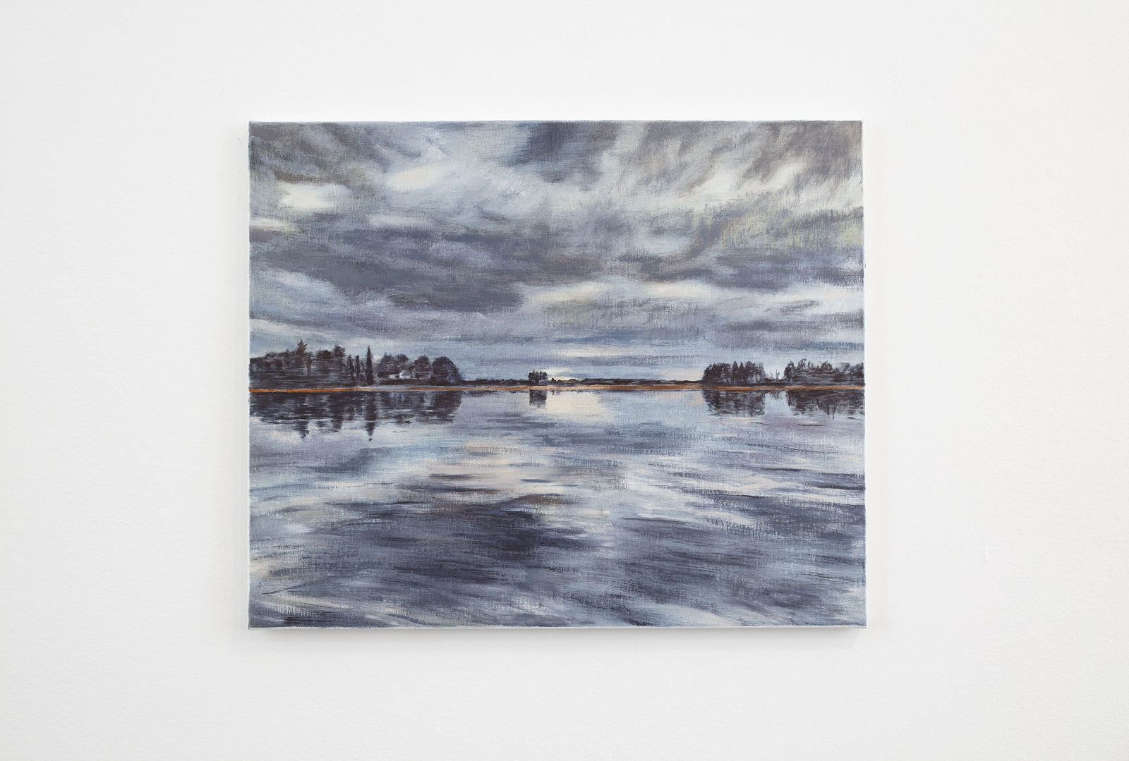 Susanne Johansson, Fjärden i november / The Bay in November, 2024