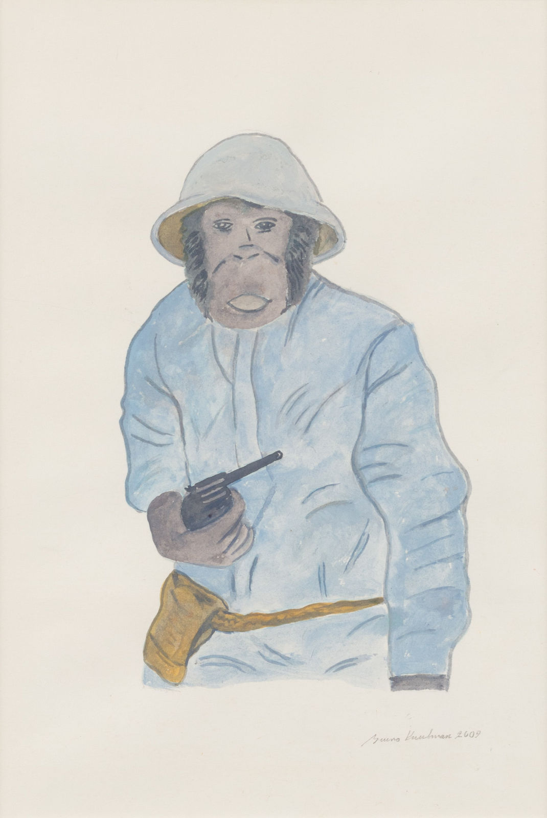 Bruno Knutman, Beväpnad apa / Armed Monkey, 2009