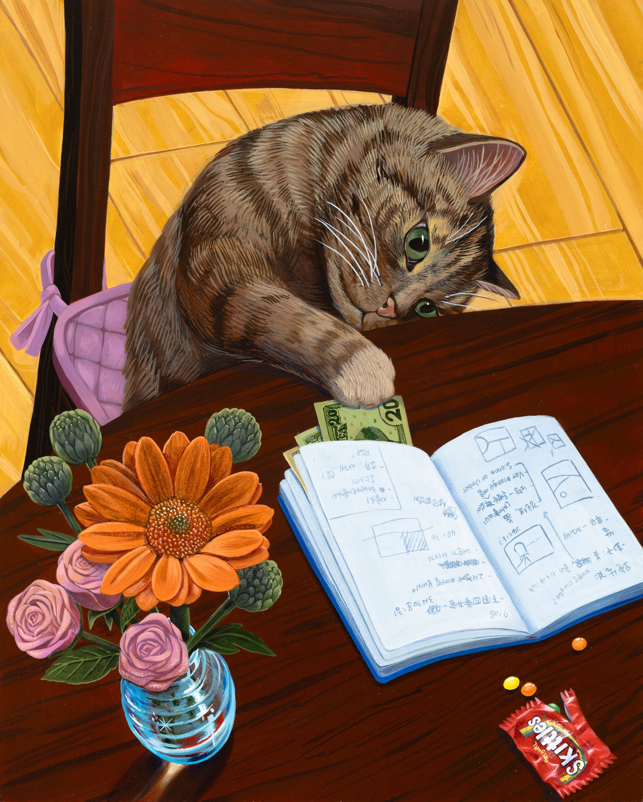 Sally J. Han, Peeking, 2023