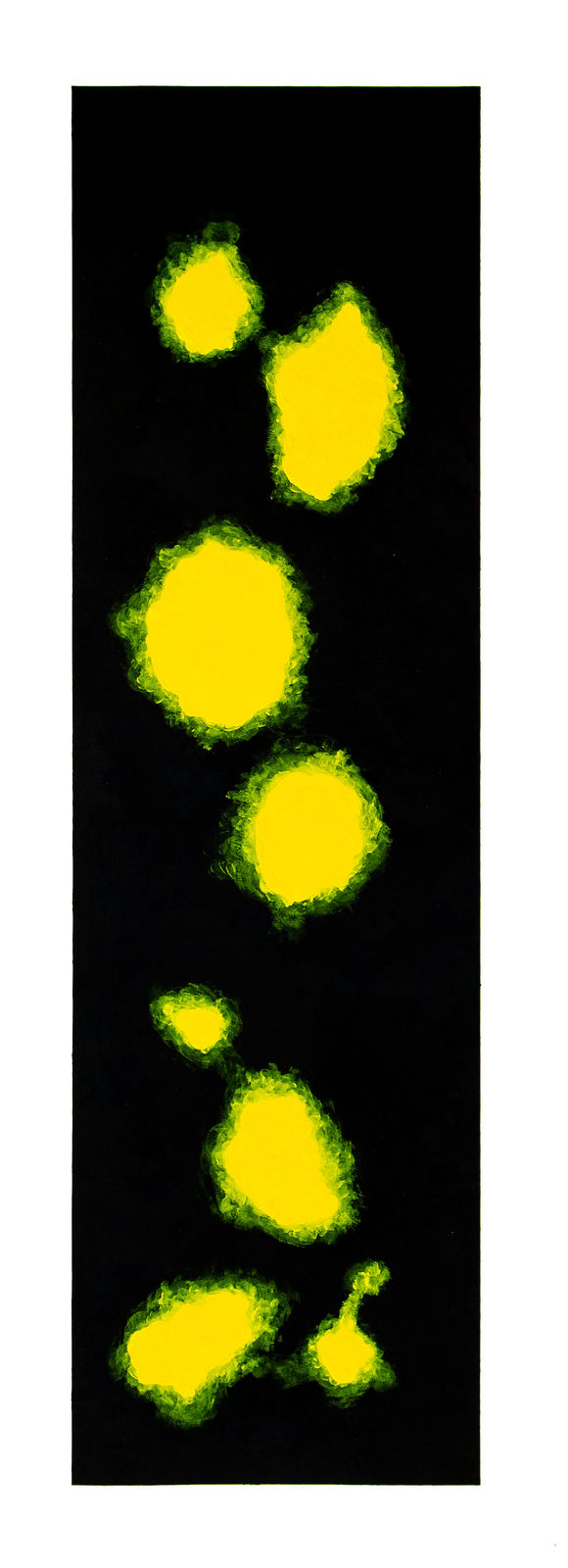 Leif Elggren, Y&B Drusen #12, 2017