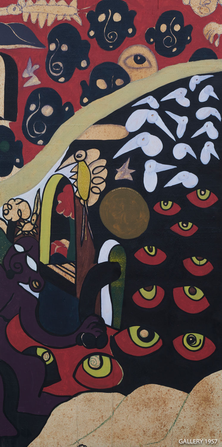 Artsoul Kojo, hu m'ani so mame nti na atwe mmiemu nam (Blow my eyes, that's why two antelopes walk together),...