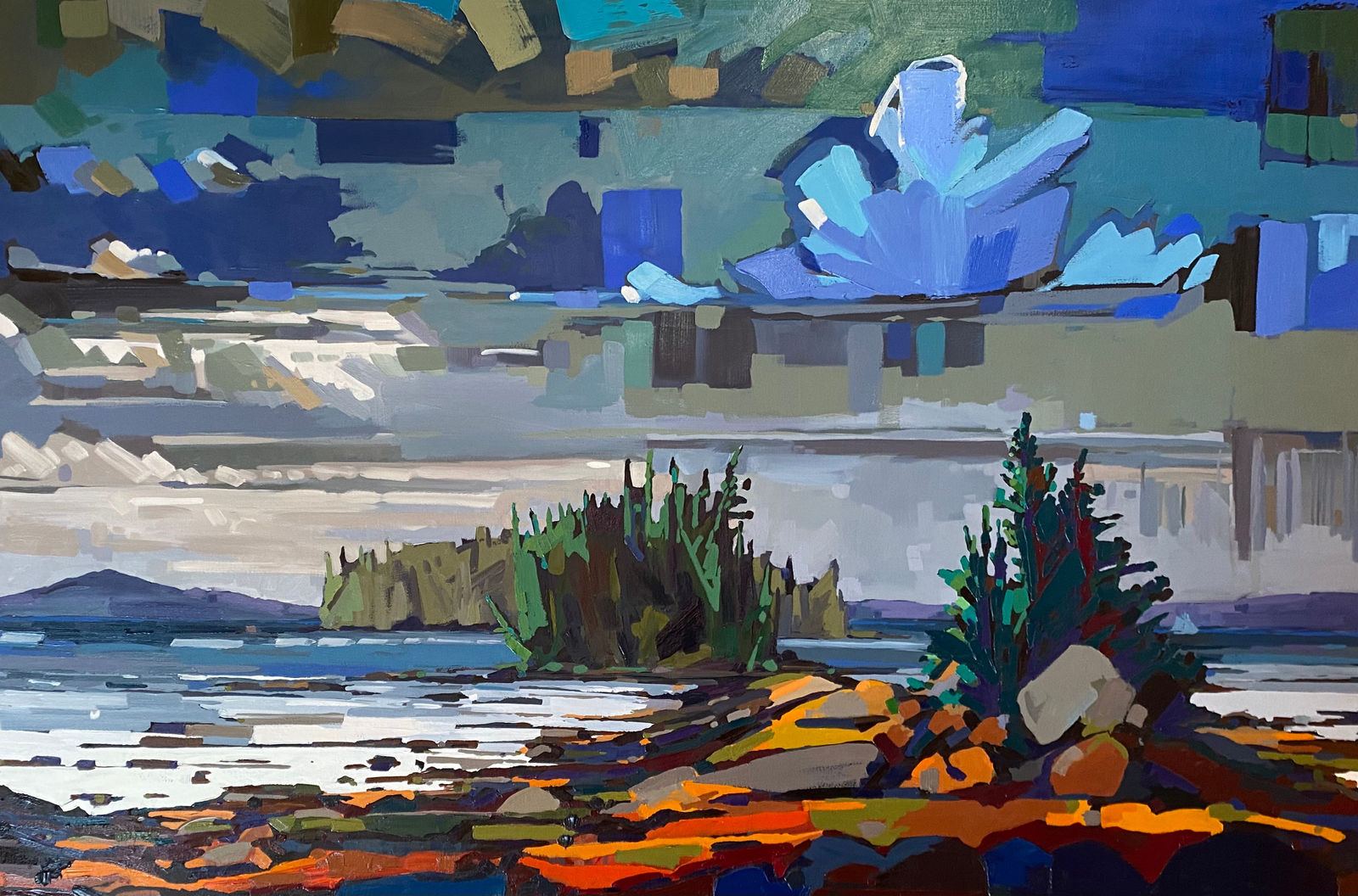 Chrissy Nickerson, Pond Isand Revisited #2, 2022