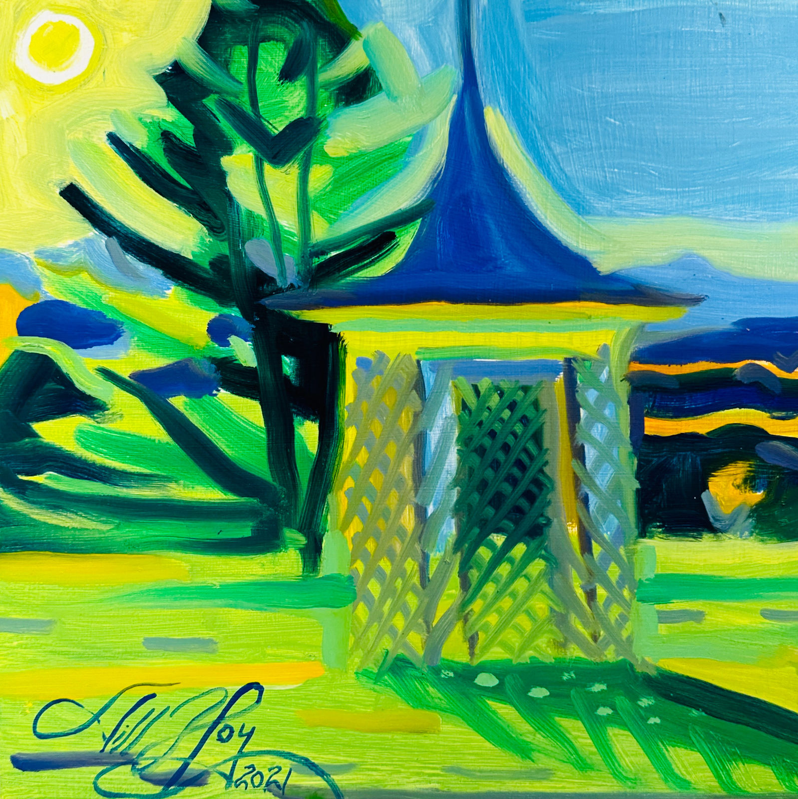 Jill Hoy, Gazebo, 2023