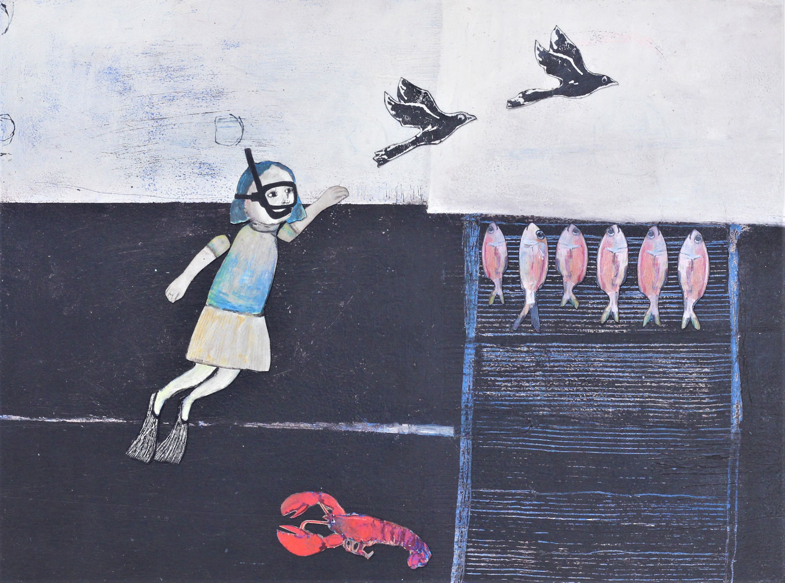 Christina Thwaites, Swim with Me, 2021