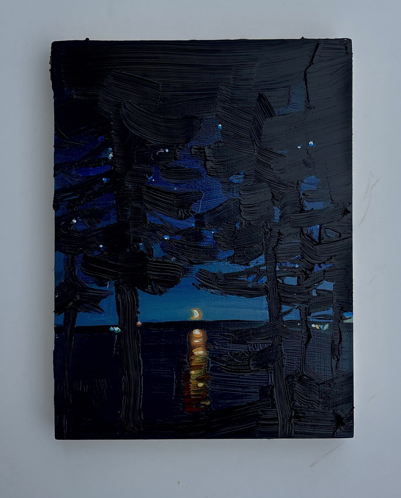 Mara Korkola, Bairnbrae Moonset, 2023