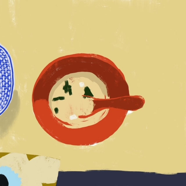 Nancy Gruskin, Miso Soup, 2022