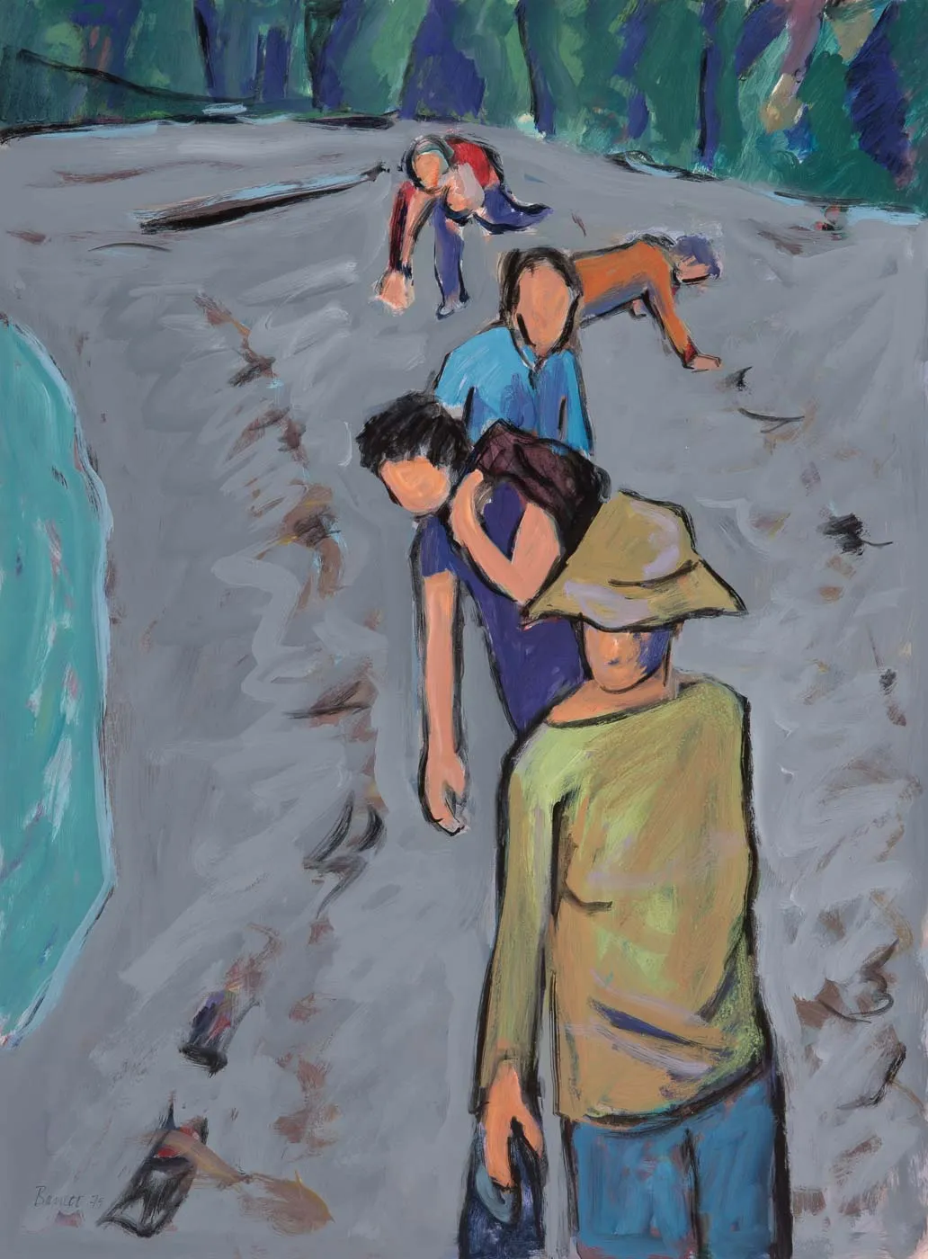 Thomas Barrett, Beachcombers, 1979