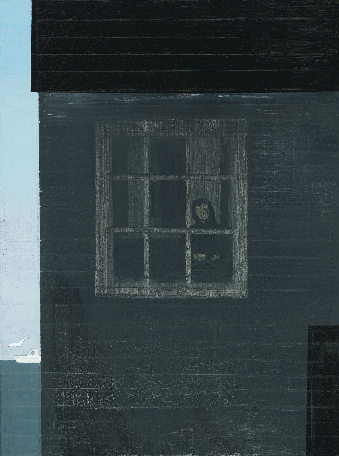 Emily Pettigrew, Islander Hiding from Vistors, 2020