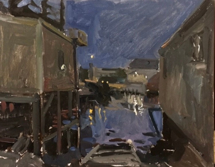Kelly Carmody, Docks at Dusk, 2024