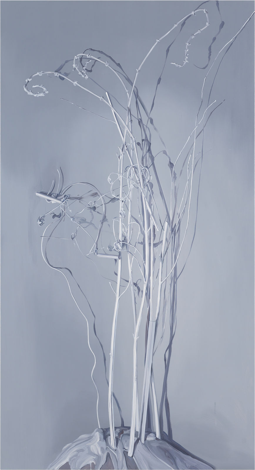 Rho Eunjoo, Still Life with Tangled Knots_Jihyun’s Present, 2021