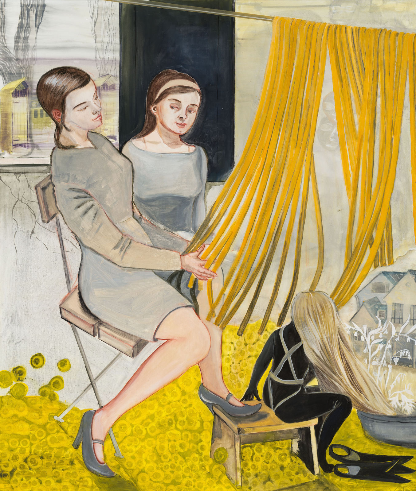 Rosa Loy, Besucher, 2013