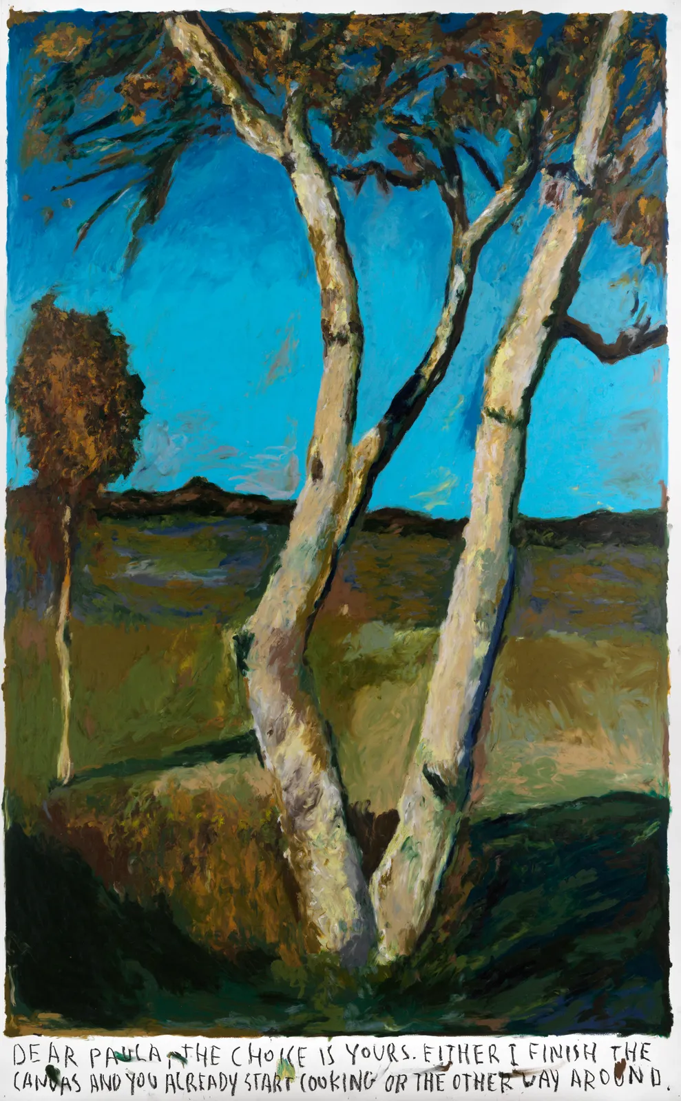 Rinus Van de Velde, Dear Paula, the choice is yours..., 2022