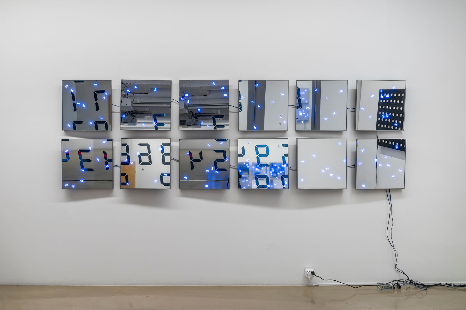 Tatsuo Miyajima, C.T.C.S. Flower Dance no.1, 2017