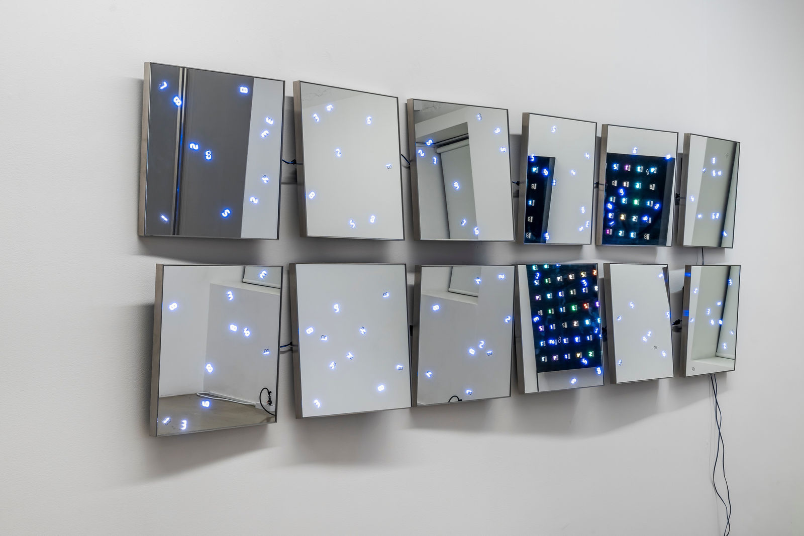 Tatsuo Miyajima, C.T.C.S. Flower Dance no.1, 2017