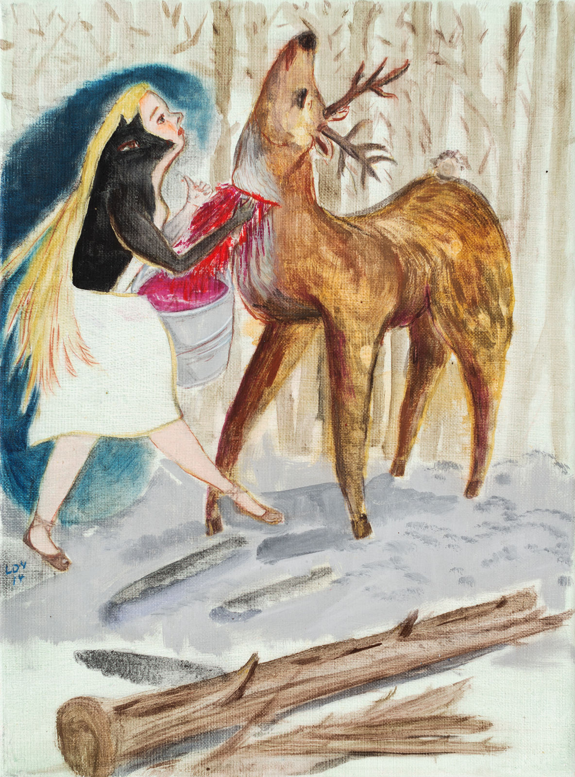 Rosa Loy, Mein Blut ist dein Blut, 2014