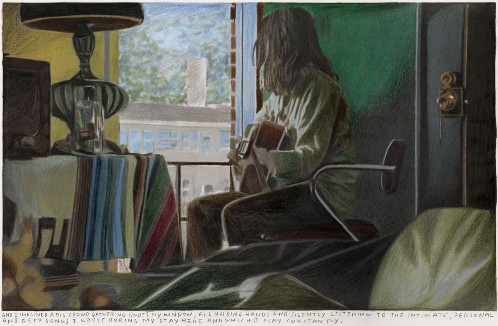 Rinus Van de Velde, And I imagined a big crowd…, 2020