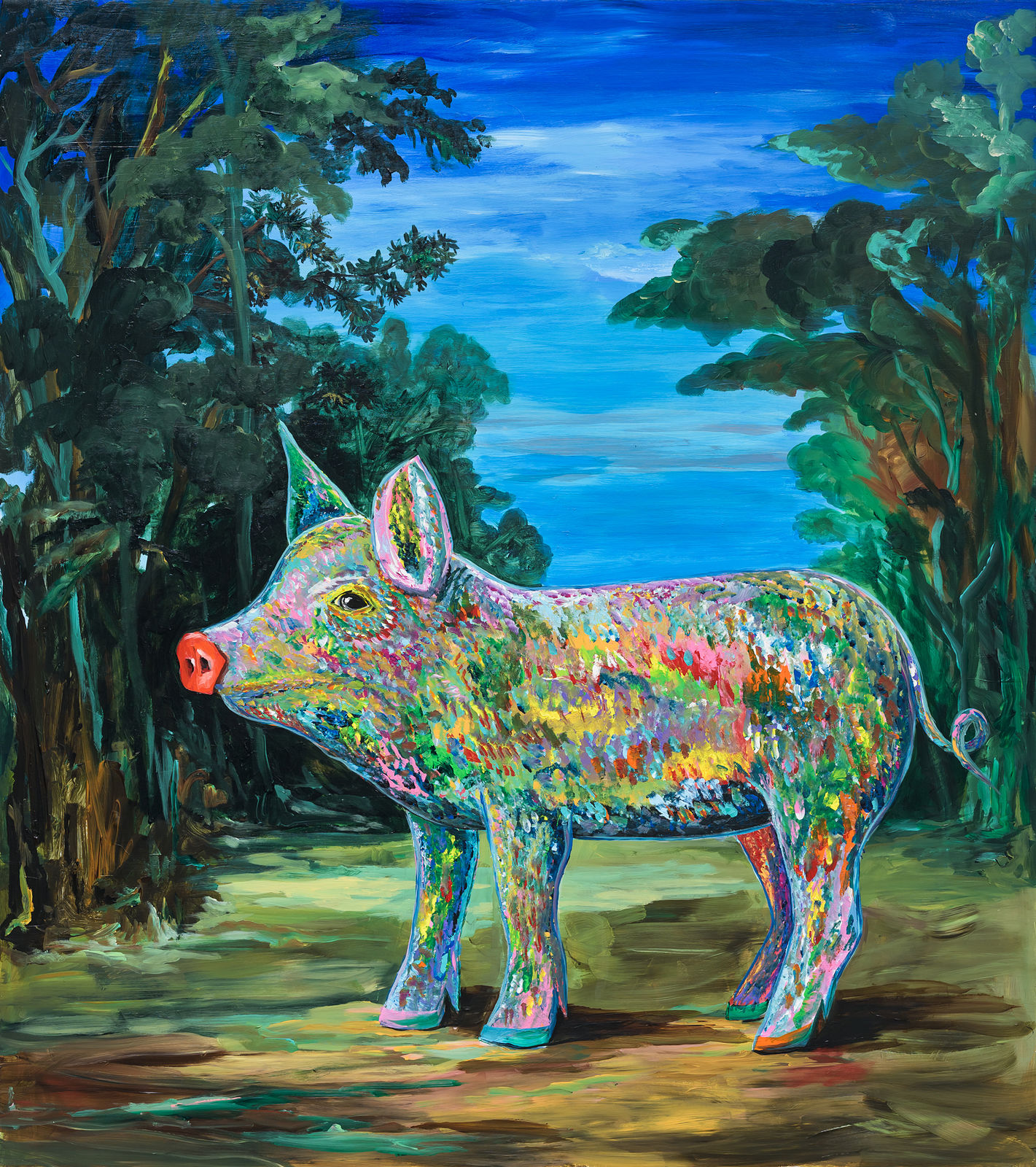 Djordje Ozbolt, Painter's Pet, 2019