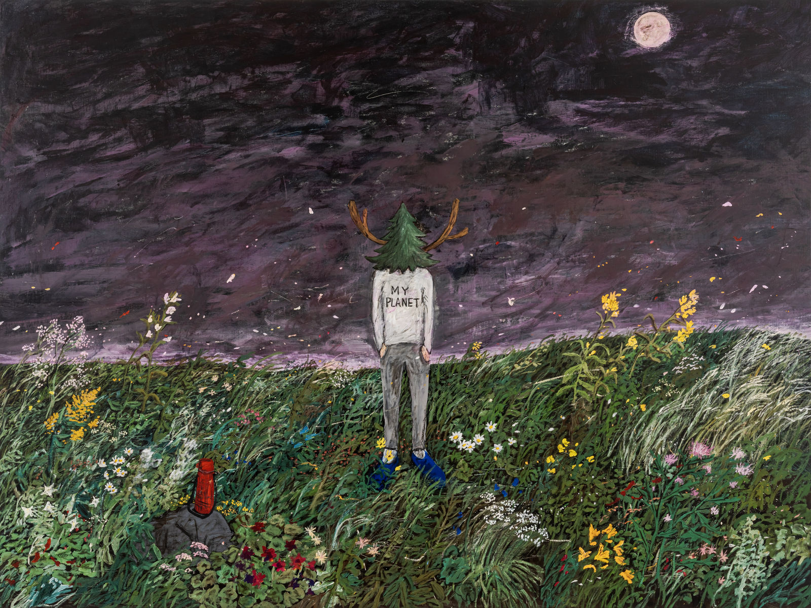 Yuichi Hirako, Lost in Thought 64, 2021