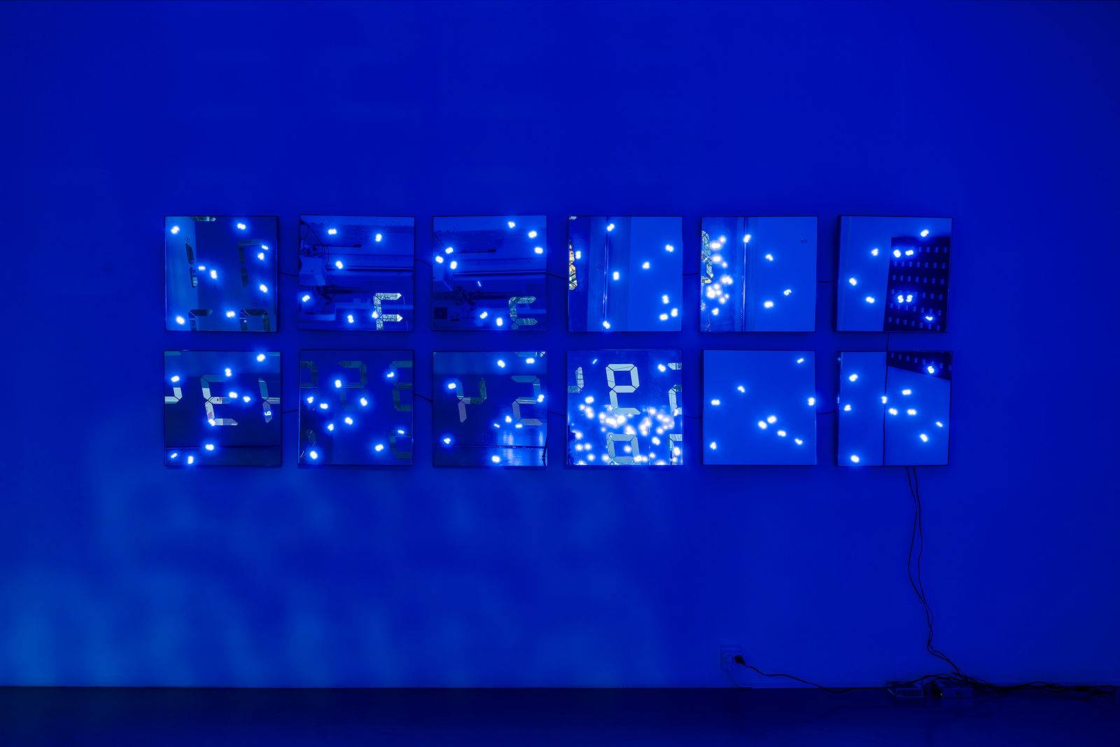 Tatsuo Miyajima, C.T.C.S. Flower Dance no.1, 2017