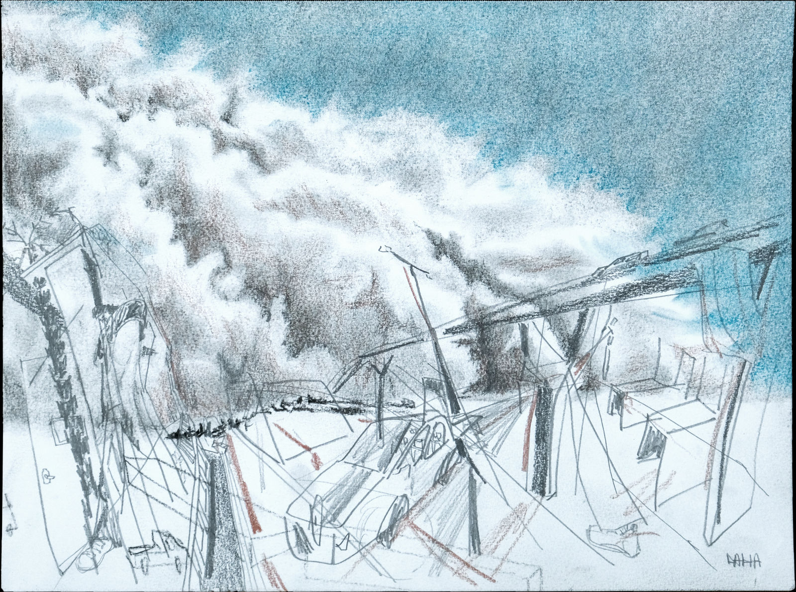 Dalia Sadeq, Dust, 2022