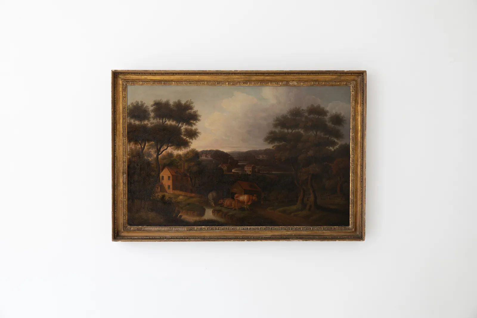 Unknown Artist, American folk art painting , Late 18th / early 19th century