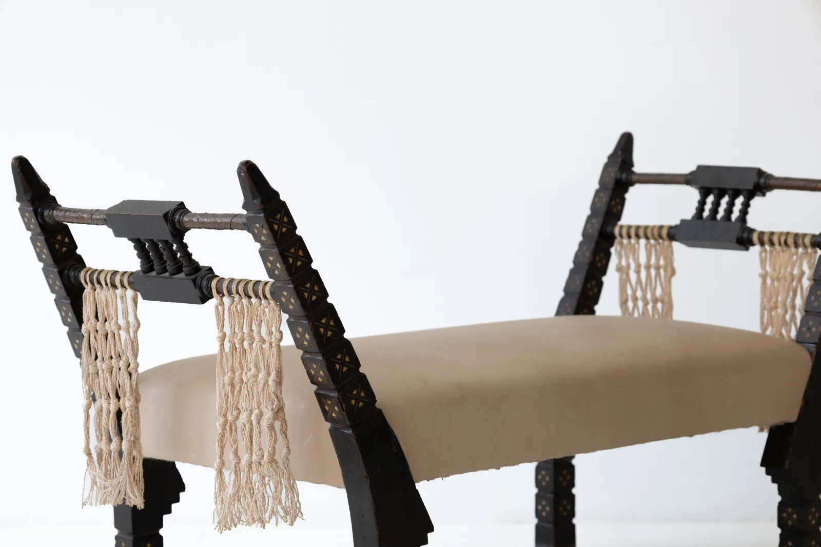 Carlo Bugatti, Bench, c.1900