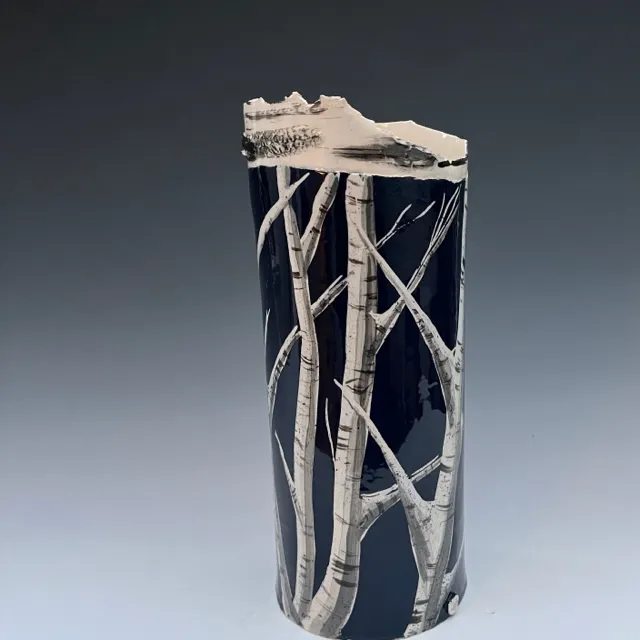 Elaine King, Birch Over Birches I , 2023