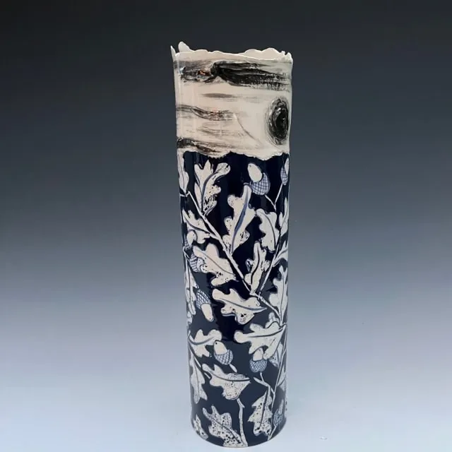 Elaine King, Birch Over Oak I, 2023