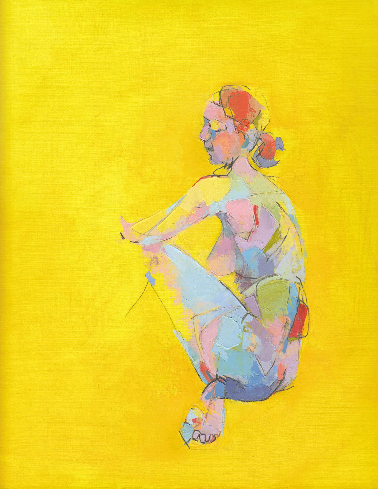Carol Peace, Catalan Yellow, 2025