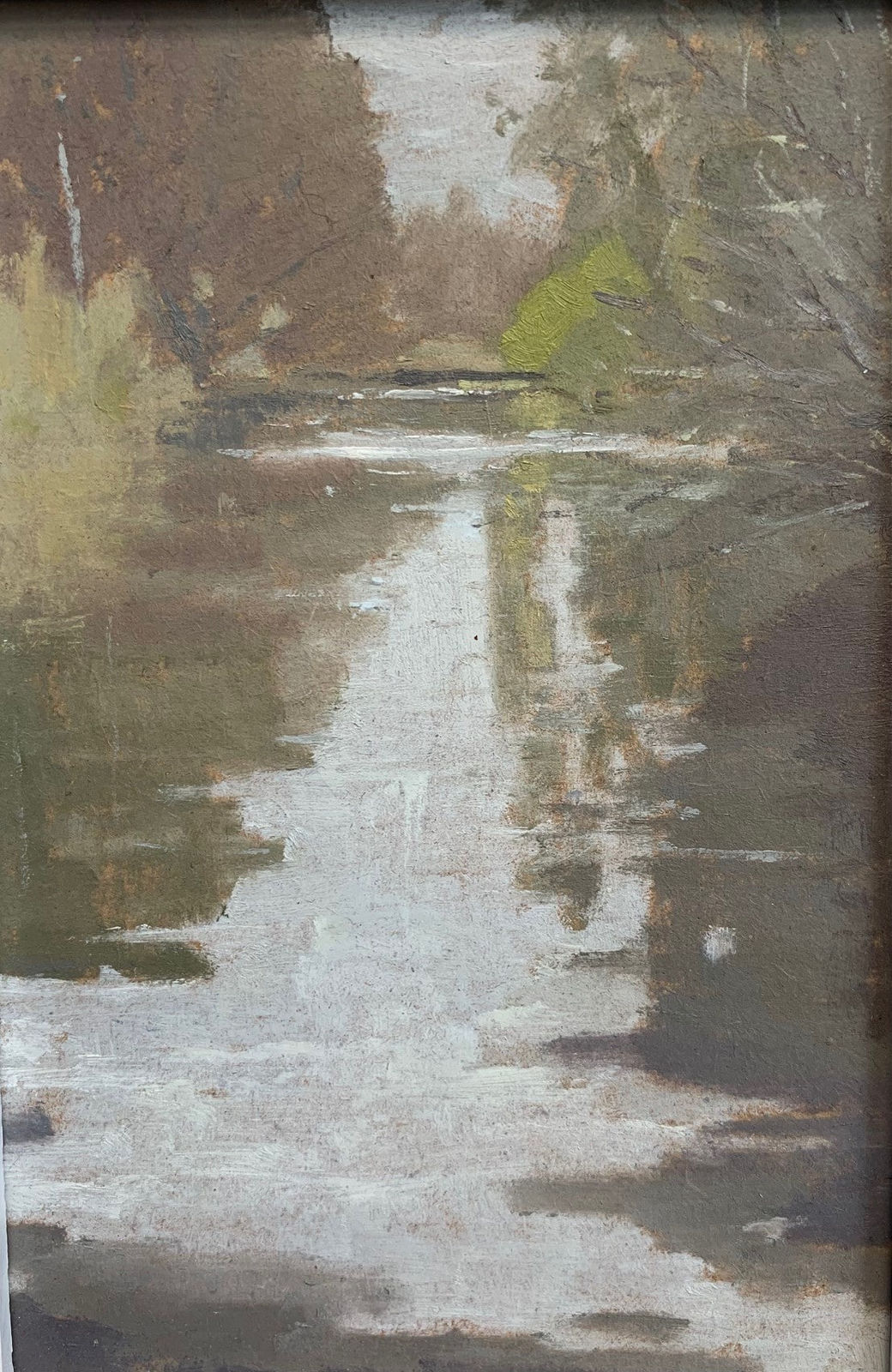 Stephen Bithell, The Bridge, Rainbow Lakes, Pallington Lakes, 2022