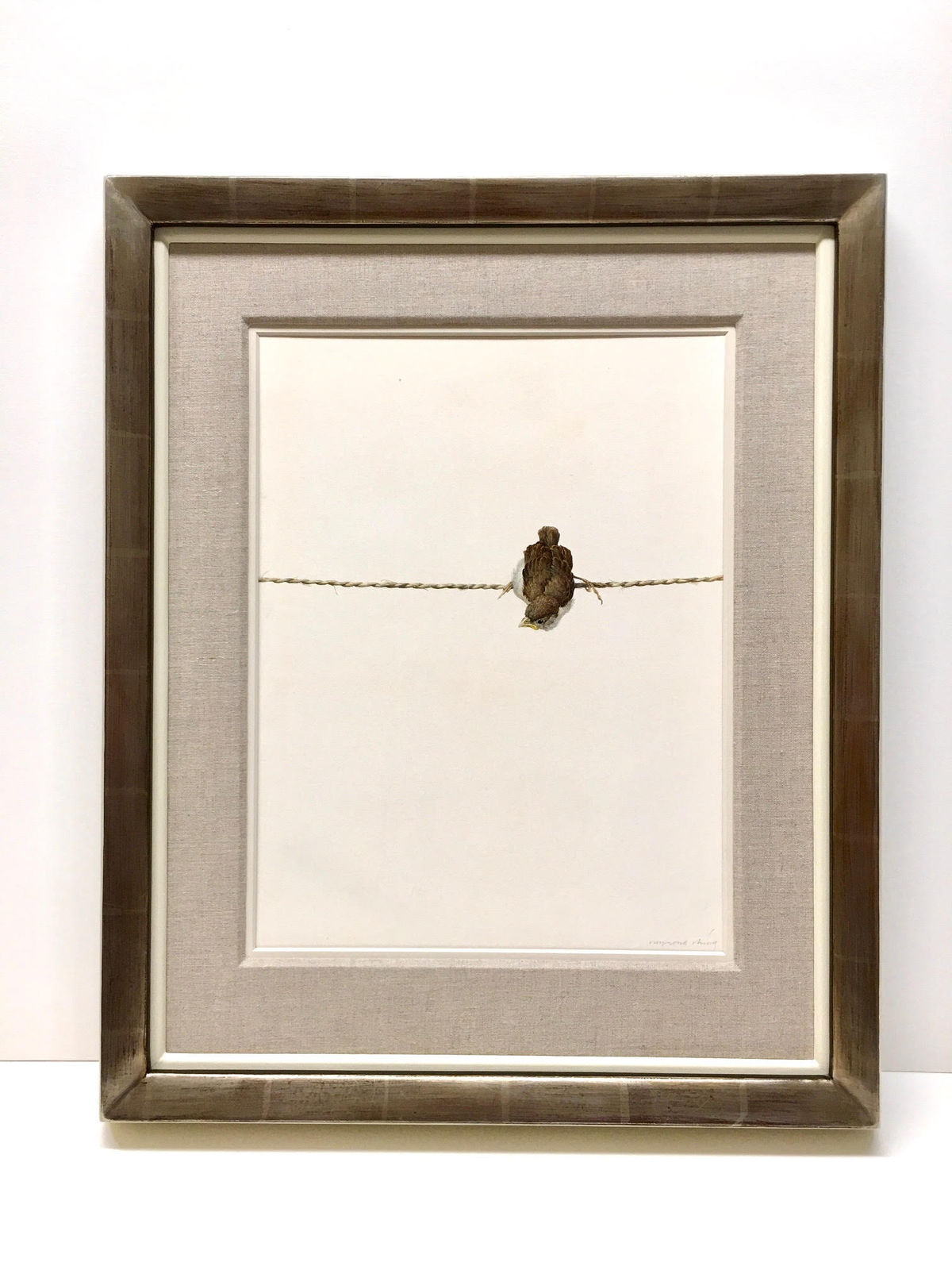 Ray Harris Ching, Fledgling Sparrow [Life Size], 1973