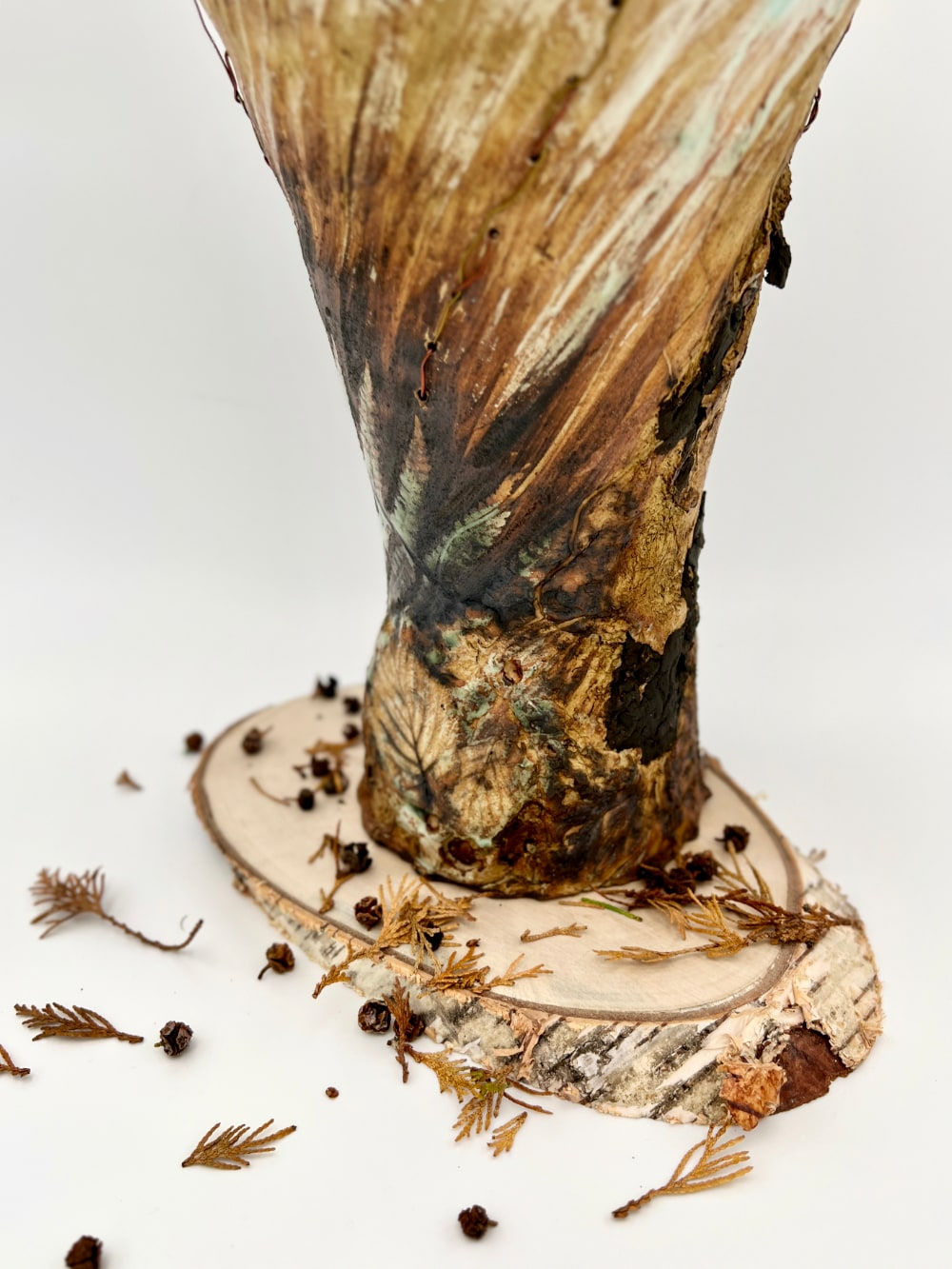 Sonya Wilkins, Windswept Skeleton Tree Vessel, 2023