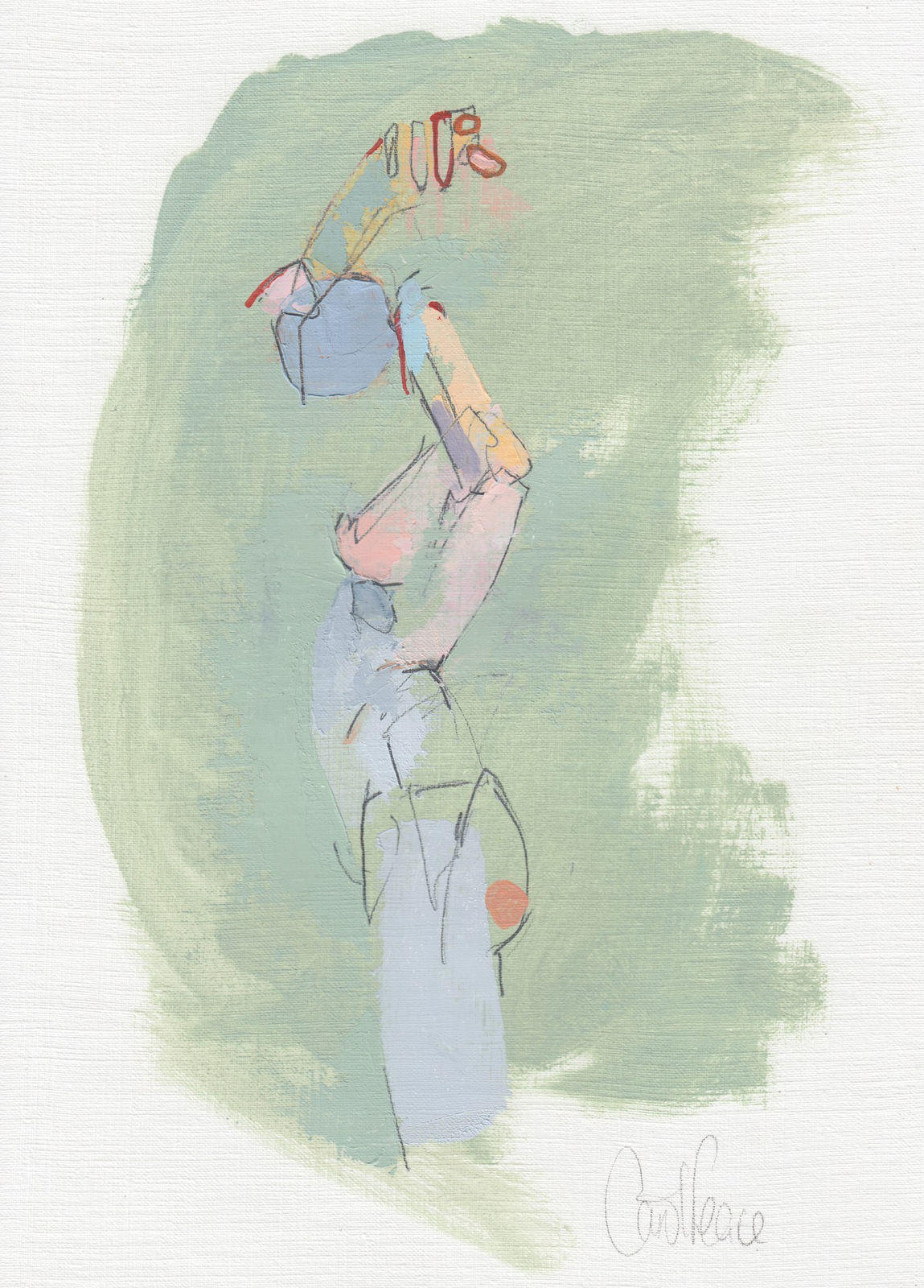 Carol Peace, Llanigon Green, 2025