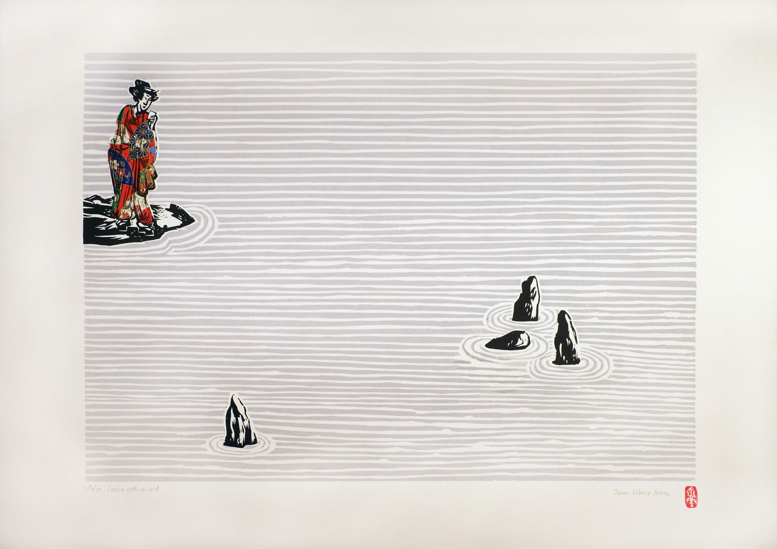 Jazmin Velasco-Moore, Geisha with IPod