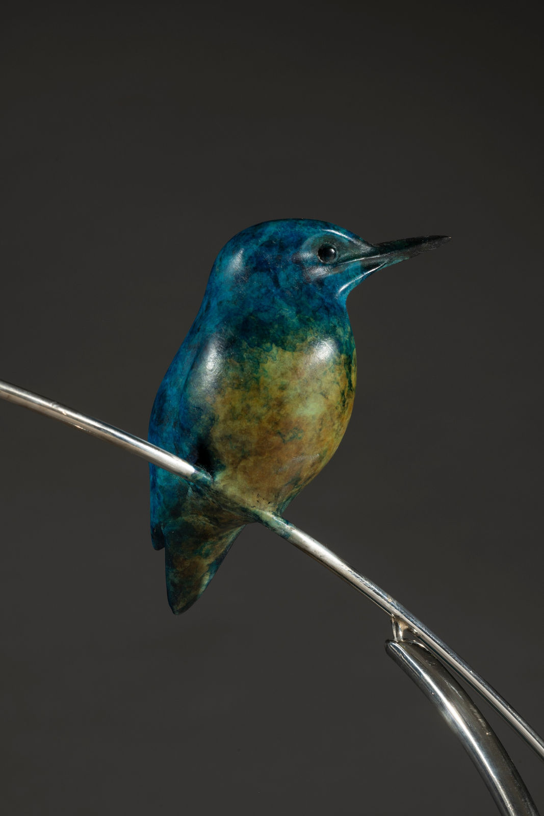 Simon Gudgeon, Kinetic Kingfisher, 2024